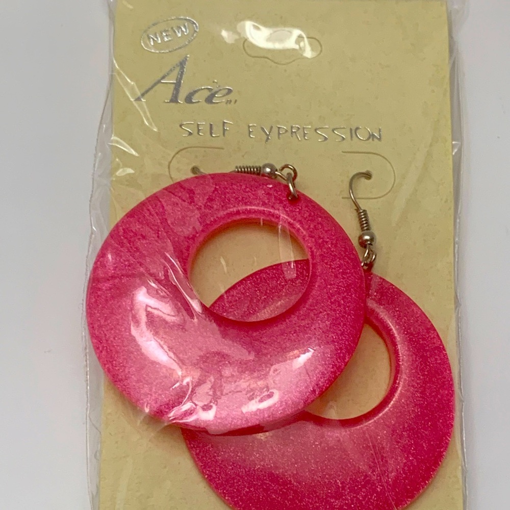 Pink Earring